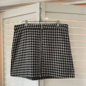 Express tweed mini skirt